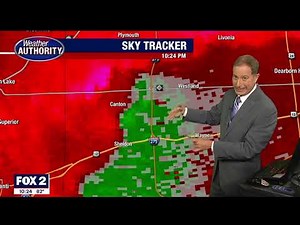 WJBK FOX 2 Detroit Severe Weather Coverage August 24, 2023
