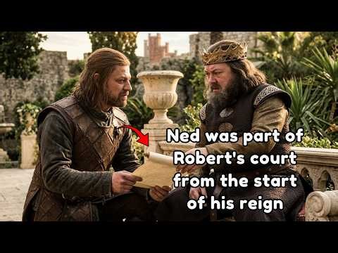 What if Ned was part of Robert's court from the start of his reign