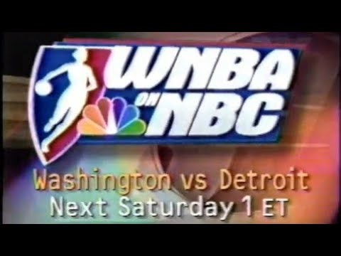 WNBA on NBC promo 1999