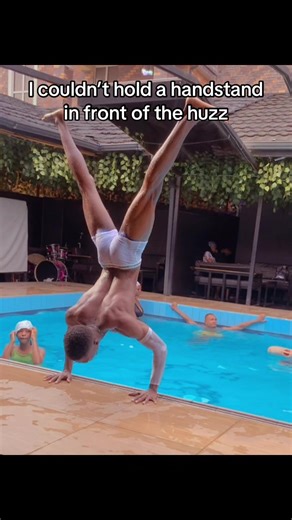 Mastering Handstands by the Pool: A Challenge