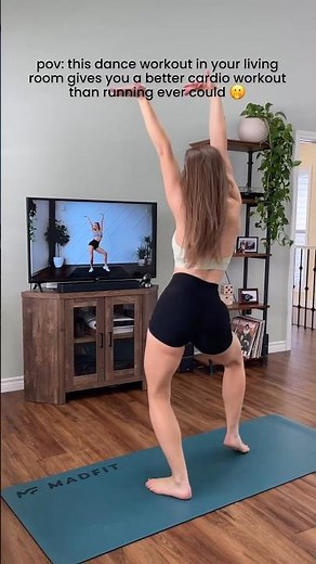 pov: dance workouts give you a better workout than running #shorts