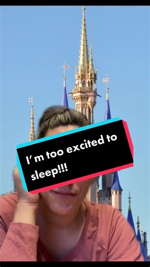 Excitement Overload: Disney Cast Member Cannot Sleep!