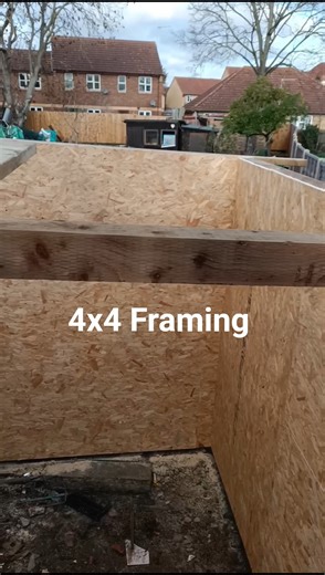 Building a shed/barn in a week 4x4 framed #diy #construction #diyprojects