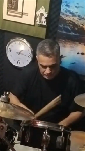 Rush Alien Shore Neil Peart Drum Miniatura 2