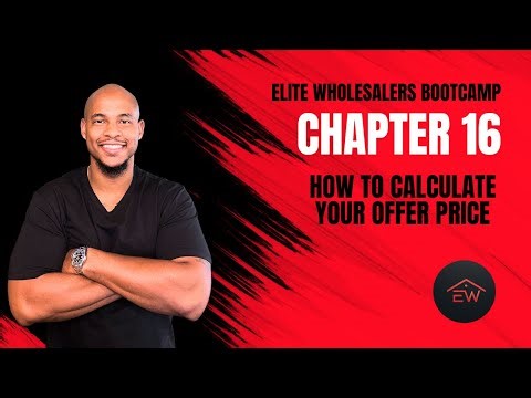 How to Calculate Your Offer Price!