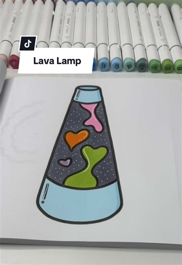 Relaxing with My Beautiful Lava Lamp