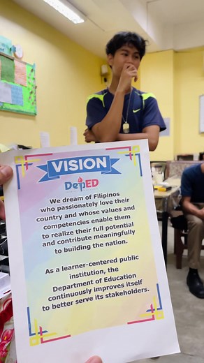 Deped Vision: Building Competent and Patriotic Filipino Citizens