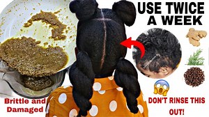 Don't Rinse This out!Use twice a week|Your Hair Will Grow LikeCrazy wit Cloves Rosemary n Ginger Oil Hey Guy , welcome back to my channel, this is a crazy hair growth oil that you can use weekly, or as a hot oil treatment and you hair will never stop growing. this hair grow oil will thickens your hair fast, stop.hair fall, tread bald spots and grows your hair fast . PRODUCTS USED: cloves fresh Rosemary leaves Jamaica black castor oil olive oil jojoba oil Benefit of Rosemary Rosemary helps rid th