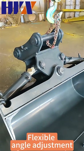 #excavatorbucket Excavator tilt bucket with flexible work angle #excavatorattachments