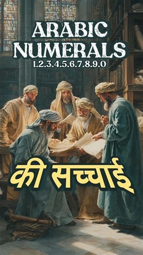 “Arabic Numerals का असली सच | Invented in India #shorts #ArabicNumerals #IndianHistory #MathHistory