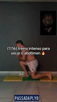 (7/16) Treino 20 min em alta intensidade! #shorts #treino #motivation #abdomen #foco