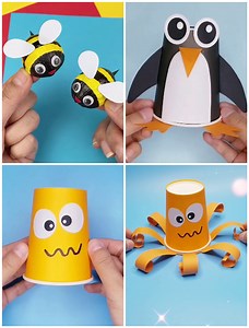 Creative Paper Animal Crafts for Kids | Art & Craft