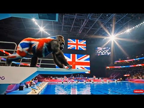 Epic Animal Olympic Dives: The Ultimate Animal Dive Competition! | Animal Diving Olympics 🏅