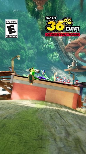 1.1K views | Warp through Travel Rings into new dimensions in Sonic Racing: CrossWorlds | Sonic The Hedgehog | Facebook