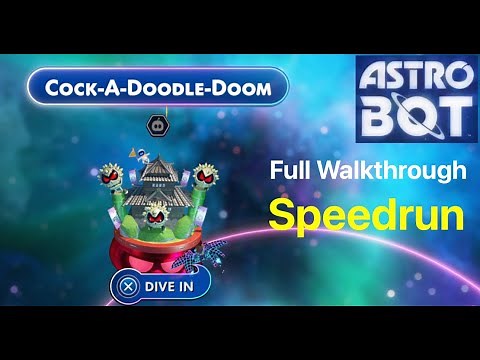 Astro Bot: Cock-A-Doodle-Doom (Full Walkthrough and Speedrun) Rebel Photographer