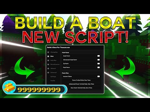 ✨Build A Boat For Treasure🏴‍☠️ SCRIPT/GUI | *2023* (Showcase) (Pastebin) | Roblox