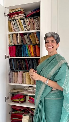 Ensuring the longevity of your precious sarees requires thoughtful storage, and the same applies to your saree blouses. In this video, we share some ways to store your saree blouses. #lakshmichennai #lakshmiweaves #handwoven #iwearhandloom #handmadeinindia #slowfashion #hancrafted #supportartisans #heirloom #madebyhandsnotmachines #sareeblouse #sustainablefashion #sariblouse #blouse #sareestorage #blousestorage #wardrobestorageideas | Lakshmi