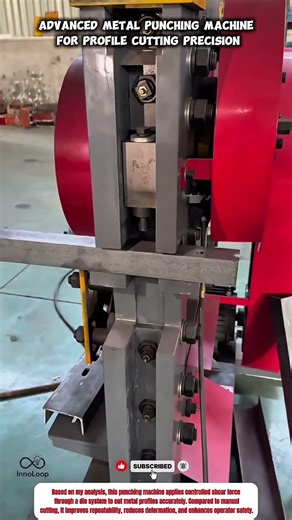 Advanced Metal Punching Machine for Profile Cutting Precision