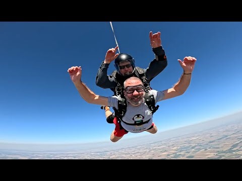 Let's Jump Out of an Airplane! Steve goes to Skydive Indianapolis!