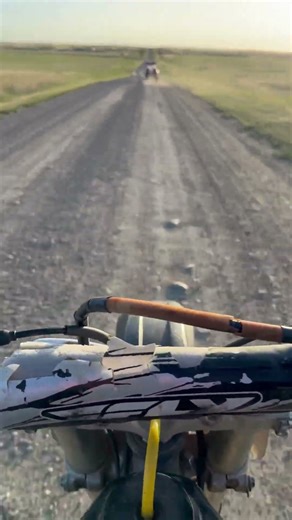 enjoying Tiber lake on an RM 250 two stroke.