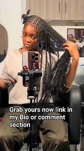 Boho Braided Wig with Curly Ends – Full Lace Goddess Locs ✨