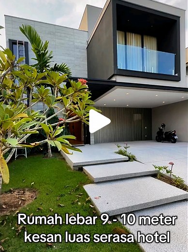 Rumah Modern 9-10 Meter: Megah dan Luas