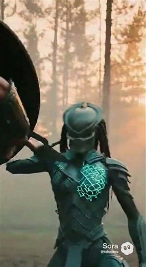 "Spartan King Leonidas vs Predator"