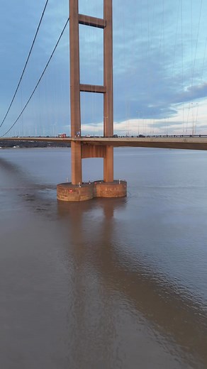 Flight around the Humber bridge | Stacy Cole