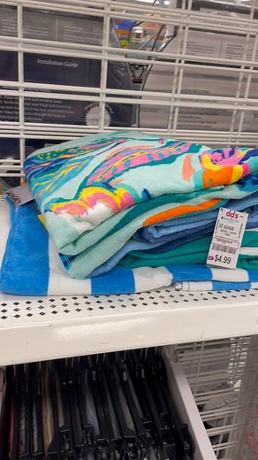 Beach days are better and less sandy, with these deals on $5 colorful beach towels. | dd's DISCOUNTS