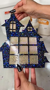 105K views · 2.6K reactions |  MUST WATCH ! Haunted house Tic Tac Toe Board ! www.AnniesArtStudioShop.com #halloween #tableTopGames #tilegames MOLD: @samanthassiliconegallery on IG | Annie's Art Studio | Facebook