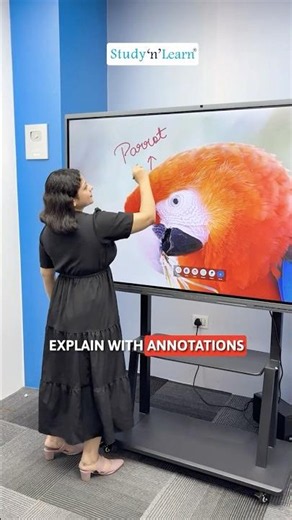 Interactive Flat Panel For Classroom - Smart Board For Teaching - Digital Board For Coaching Class