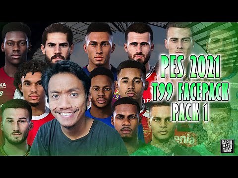 PES 2021 MEGA FACEPACK - T99 FACES PACK 1 (+-3000 FACES) - PES 2021 PC GAMEPLAY