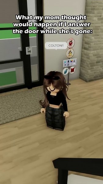 Mom Said Do NOT Open the Door!