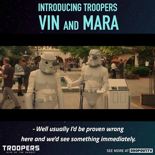Meet the new Troopers, and starting streaming now on DROPOUT --> http://bit.ly/2Uwz9k7 | CollegeHumor