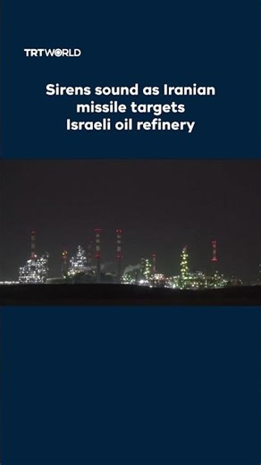 Iranian strike hits Israeli oil refinery