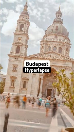 CINEMATIC Hyperlapse Ride through Budapest 🇭🇺