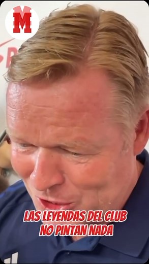 🔵🔴 El palo de Koeman a Laporta y a la Junta Directiva del Barcelona 🗣️ “Las leyendas del club no pintamos nada” | MARCA