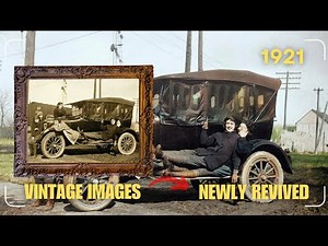 Everyday Life of the Roaring Twenties / HD Colorized Photographs