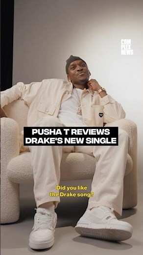 Pusha T's quick and candid thoughts on Drake’s new single "What Did I Miss?" 💭 #complexnews