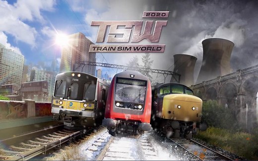 【CTN】火车模拟世界TSW游戏实况EP9——TSW2020更新，重玩新手教程