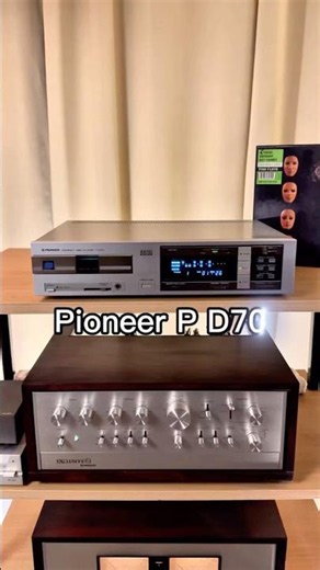 Vintage Pioneer P-D70 CD Player | Rare 1983 Hi-Fi Machine