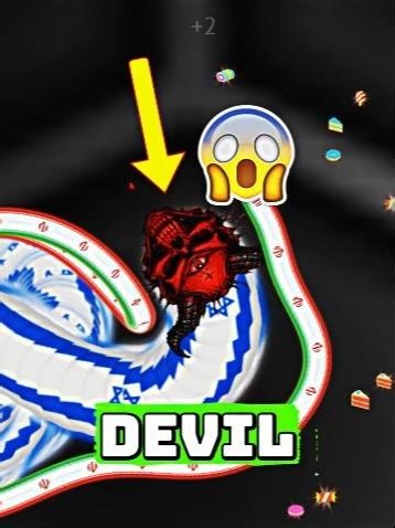 WORMATE.IO - RED DEVIL VS BRAVE WORM