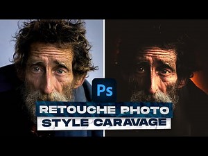 Retouche photo dans le style du Caravage sur Photoshop