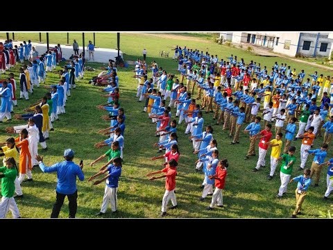 Mass PT Exercise with Music | Mass PT with Drum Beats | Mass PT Exercise for Students |