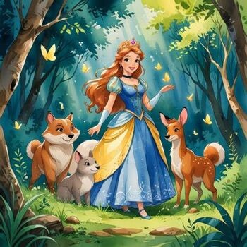 Princess Coloring Book – 60 Magical Pages for Kids