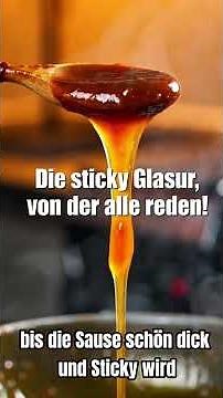 Sticky Honey Garlic Chicken Wings 🍯🔥 | Knusprige Hähnchenflügel einfach selber machen