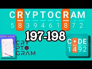 CRYPTOGRAM level 197 198