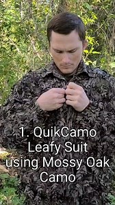 Leafy Camo Gear for Serious Hunters #hunting #camo #realtree #mossyoak | QuikCamo