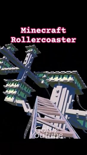 The Minecraft Roller Coaster concept #chessingtonworldofadventures #minecraft #rollercoaster
