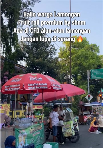 Cfd alun-alun setiap minggu😍🙏🏻#cfd #pancakelamongan #pancakedurialrolllamongan #kulinerlamongan #pancakedurianlamongan